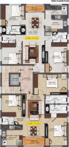 Project Image of 816.0 - 1411.0 Sq.ft 2 BHK Apartment for buy in Regal Elegant
