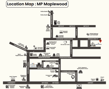 Project Image of 802.0 - 919.0 Sq.ft 2 BHK Apartment for buy in MP Maplewood
