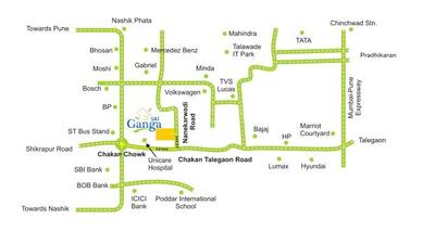Project Image of 543.0 - 613.0 Sq.ft 2 BHK Apartment for buy in Sai Ganga