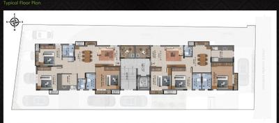 Project Image of 1379.0 - 1380.0 Sq.ft 3 BHK Apartment for buy in Invincy Paix