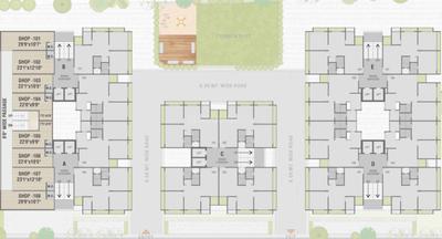 Project Image of 581.14 - 592.45 Sq.ft 2 BHK Apartment for buy in Om Prime Elegance