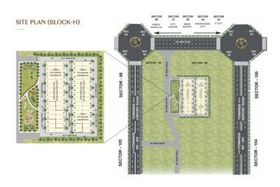 Project Image of 2025 Sq.ft 3 BHK Apartment / Flat for sale in Sector 99 for Rs. 19900000