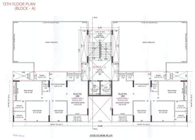Project Image of 1068.64 - 1099.86 Sq.ft 3 BHK Apartment for buy in Aarna The Empyrean