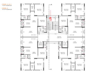 Project Image of 880.81 - 882.21 Sq.ft 3 BHK Apartment for buy in Reva Shilpan Prime