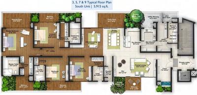 Project Image of 4540.0 - 9200.0 Sq.ft 4 BHK Penthouse for buy in Assetz 27 Park Avenue