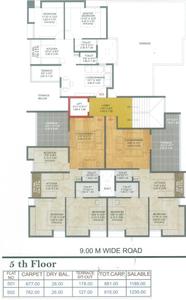 Project Image of 534.0 - 743.0 Sq.ft 2 BHK Apartment for buy in Trisha Rajyogshree