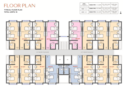 Project Image of 221.41 - 227.0 Sq.ft Studio Studio Apartment for buy in Vinayaka Onyx Haus