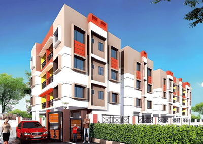 Project Image of 702 Sq.ft 2 BHK Apartment / Flat for sale in Boral for Rs. 2351000