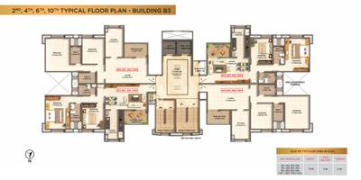 Project Image of 764.24 - 812.68 Sq.ft 2 BHK Apartment for buy in Kevinn Paradise B2 And B3