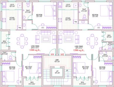 Project Image of 0.0 - 1388.0 Sq.ft 3 BHK Apartment for buy in Harmony Rhythm