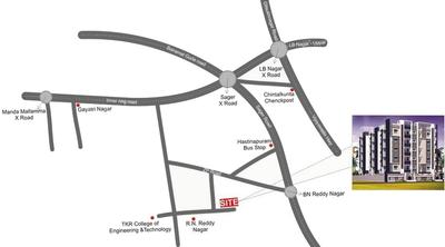 Project Image of 662.0 - 744.0 Sq.ft 2 BHK Apartment for buy in Balaji Towers