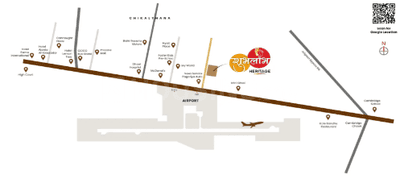Project Image of 771.45 - 833.45 Sq.ft 3 BHK Apartment for buy in Bhaishree Shubhlabh Heritage