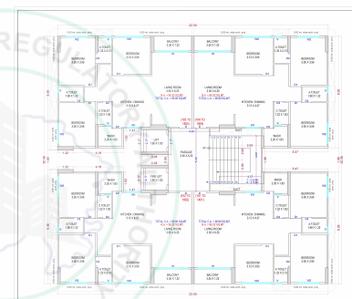 Project Image of 978.44 - 1383.92 Sq.ft 3 BHK Apartment for buy in Om Developers Kedar Luxuria