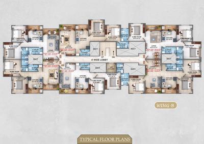Project Image of 351.12 - 729.47 Sq.ft 2 BHK Apartment for buy in Seva Suraj Park