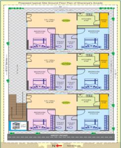 Project Image of 0.0 - 850.0 Sq.ft 2 BHK Apartment for buy in Shashank Sharanyas Arcade