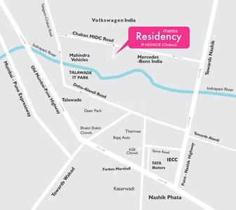 Project Image of 200.0 - 396.0 Sq.ft 1 RK Apartment for buy in Mantra Residency Phase 5