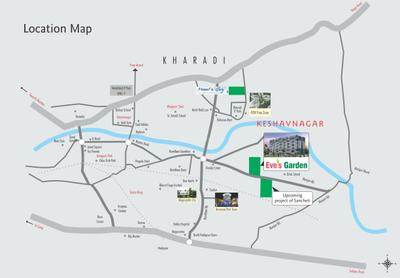 Project Image of 993.0 - 1300.0 Sq.ft 2 BHK Apartment for buy in Sancheti Eves Garden