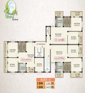 Project Image of 898.0 - 1453.0 Sq.ft 1 BHK Apartment for buy in Golden Avenue