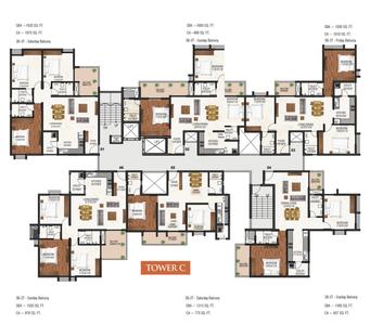 Project Image of 775.0 - 1084.03 Sq.ft 2 BHK Apartment for buy in GRC Sapphire Spring Phase 1