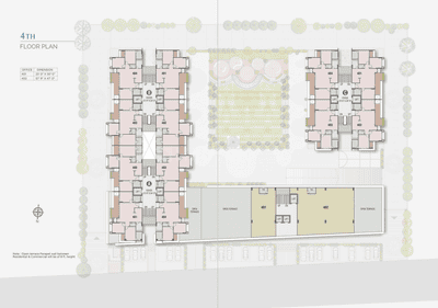 Project Image of 2394.0 - 2412.0 Sq.ft 3 BHK Apartment for buy in The Balcony By Kaavyaratna