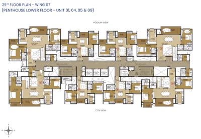 Project Image of 1097.0 - 4131.0 Sq.ft 2 BHK Apartment for buy in Northern Lights By Puravankara KVN