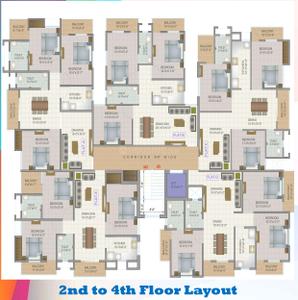 Project Image of 1300 Sq.ft 3 BHK Apartment / Flat for sale in Bariatu for Rs. 6500000