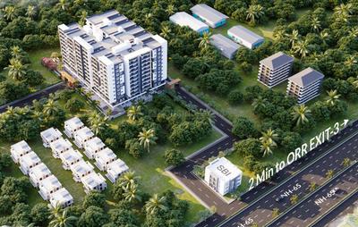 Project Image of 1205.0 - 1755.0 Sq.ft 2 BHK Apartment for buy in Sri Pavans Spark