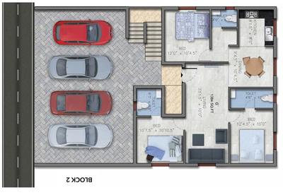 Project Image of 589.0 - 1384.0 Sq.ft 1 BHK Apartment for buy in Durvara