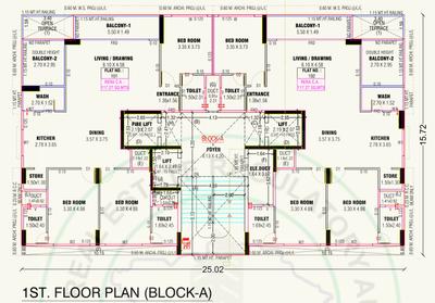 Project Image of 878.23 - 2134.7 Sq.ft 2 BHK Apartment for buy in Zaveri Prive 88