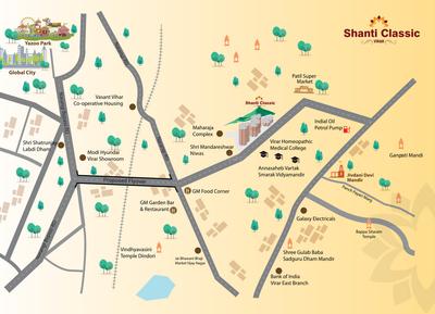 Project Image of 303.0 - 490.0 Sq.ft 1 BHK Apartment for buy in Rachna And Crystal Shanti Classic