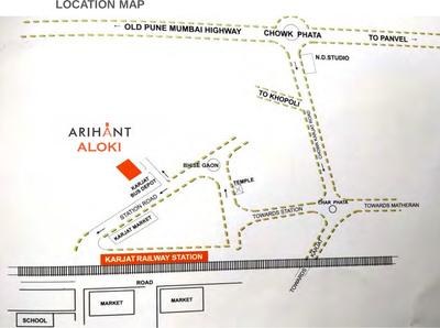 Project Image of 348.0 - 526.0 Sq.ft 1 BHK Apartment for buy in Arihant Aloki Phase II