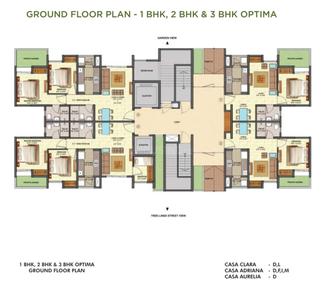Project Image of 453.0 - 884.0 Sq.ft 1 BHK Apartment for buy in Lodha Centre Park