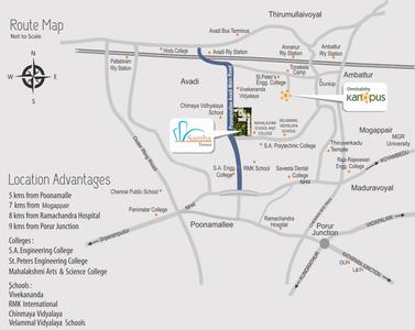 Project Image of 0.0 - 1372.0 Sq.ft 3 BHK Apartment for buy in OM Shakthy Santha Towers Phase II
