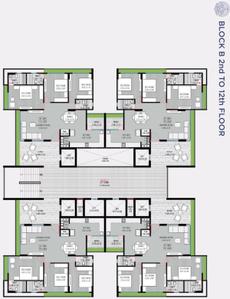 Project Image of 1170.36 - 2161.07 Sq.ft 3 BHK Apartment for buy in White Eternity