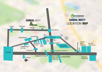 Project Image of 1200.0 - 1500.0 Sq.ft Residential Plot Plot for buy in Svabhumi Sandal Misty