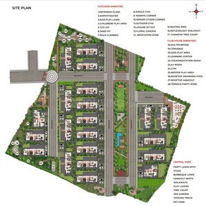 Project Image of 0.0 - 3895.0 Sq.ft 4 BHK Villa for buy in Casagrand Windsor Court