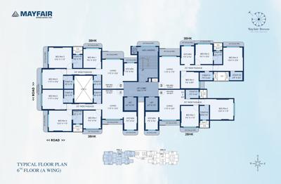 Project Image of 644.0 - 913.0 Sq.ft 2 BHK Apartment for buy in Mayfair Breeze
