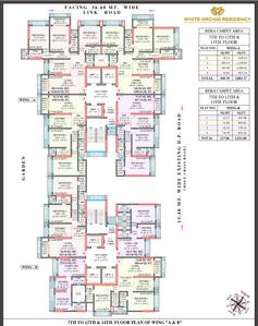 Project Image of 447.46 - 1136.03 Sq.ft 1 BHK Apartment for buy in Mhatre White Orchid Residency
