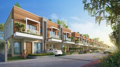Project Image of 1011.0 - 1161.0 Sq.ft 3 BHK Villa for buy in Aryan E Villas Phase II