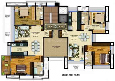 Project Image of 596.0 - 864.0 Sq.ft 2 BHK Apartment for buy in Maitri Prasad