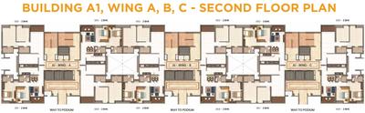 Project Image of 775.0 - 1103.3 Sq.ft 2 BHK Apartment for buy in Kumar Parc Residences A1