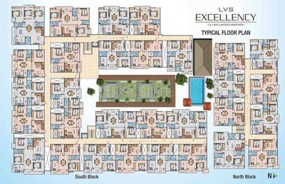Project Image of 1060.0 - 1750.0 Sq.ft 2 BHK Apartment for buy in LVS Excellency