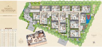 Project Image of 1135.0 - 1570.0 Sq.ft 2 BHK Apartment for buy in Vasavi Sri Nivasam