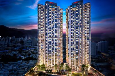 Project Image of 1131.72 - 1543.33 Sq.ft 3 BHK Apartment for buy in Raymond The Address by GS Tower E