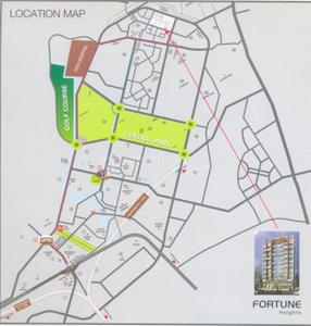 Project Image of 0.0 - 1035.0 Sq.ft 2 BHK Apartment for buy in Fortune Heights