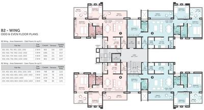 Project Image of 1325 Sq.ft 2.5 BHK Apartment / Flat for sale in Punawale for Rs. 11000000