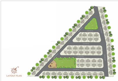 JD Balaji 5 Star Villa Layout Plan 3
