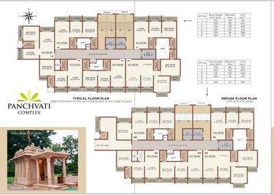 Project Image of 394.17 - 608.59 Sq.ft 1 BHK Apartment for buy in National Panchvati Complex