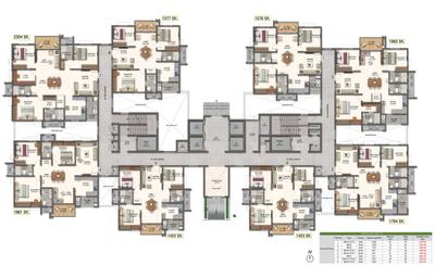 Project Image of 1251.0 - 2307.0 Sq.ft 2 BHK Apartment for buy in Aparna Synergy