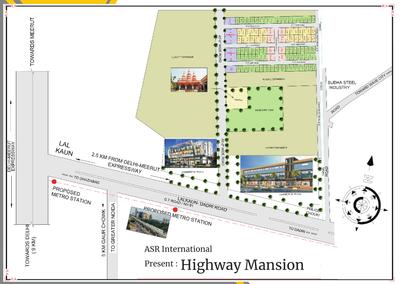 Project Image of 0.0 - 900.0 Sq.ft 3 BHK Villa for buy in Paradise Highway Mansion